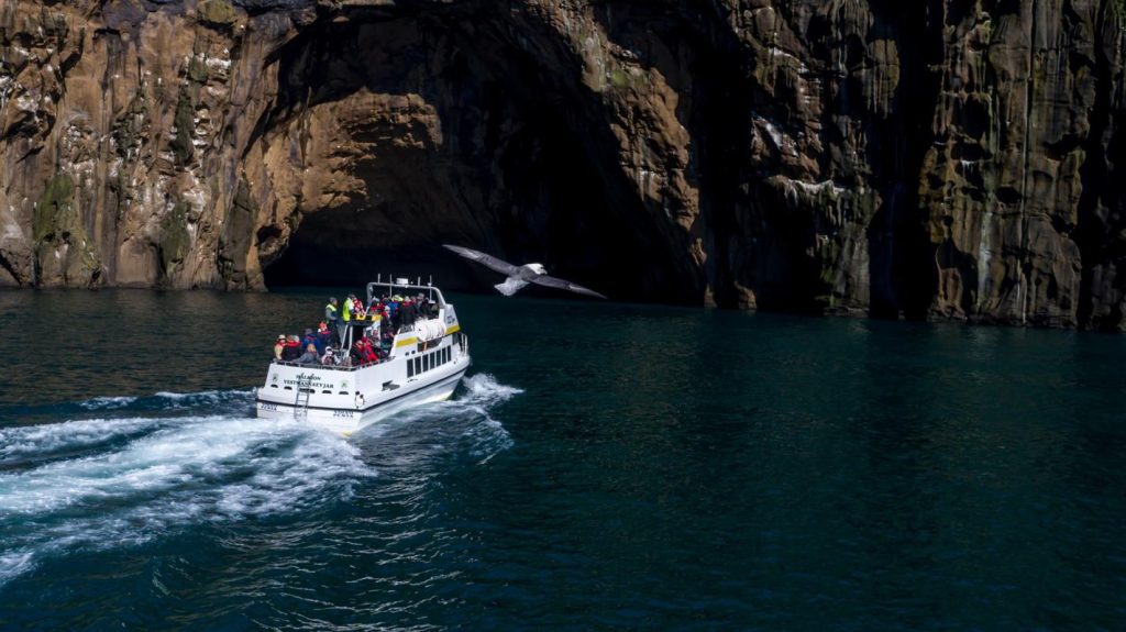 you can take a tour ones you are on Westman Island to see the elephant rock