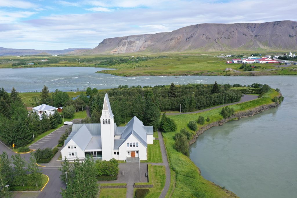 Iceland selfoss town
