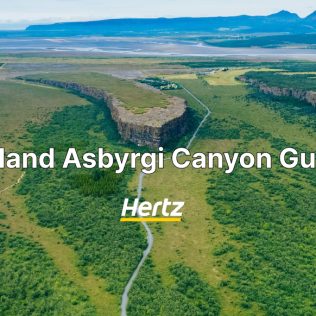 Guide to Asbyrgi Canyon Iceland with a rental car
