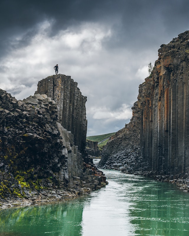 visit the Stuðlagil Canyon