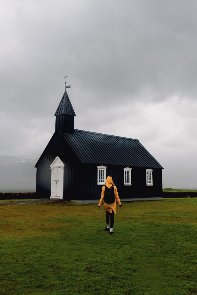 how to visit the Budakirkja black church in Snaefellsnes Iceland