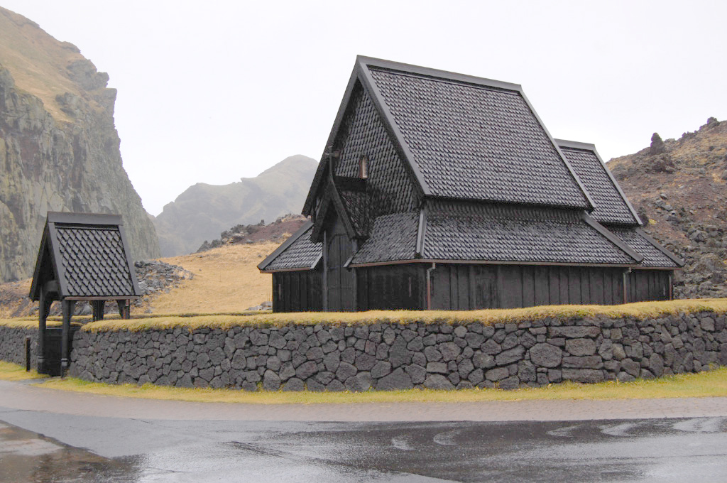 On the Westman Island: Stafkirkjan (Heimaey Stave Church)