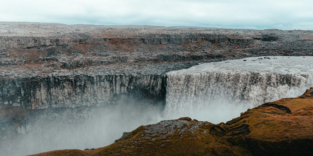 the Jokulsargljufur Canyon in North Iceland