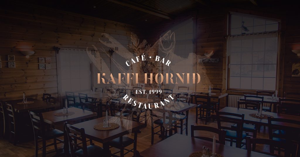 the Kaffi Hornið restaurant in Hofn