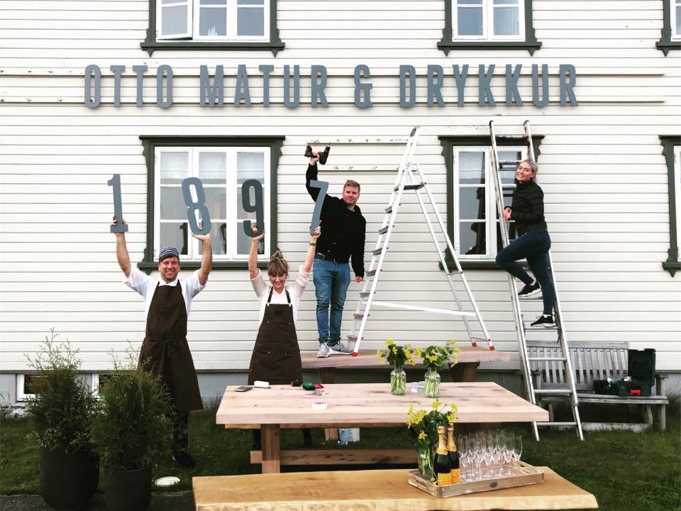 the Otto Matur & Drykkur restaurant in Hofn Iceland