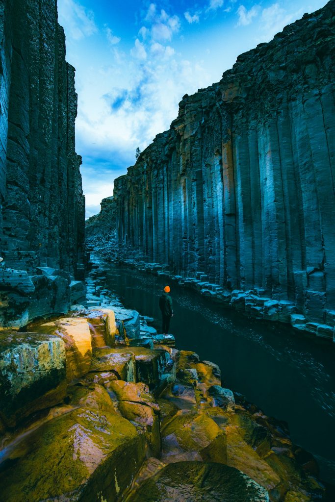  The Basalt Canyon Studlagil in East Iceland