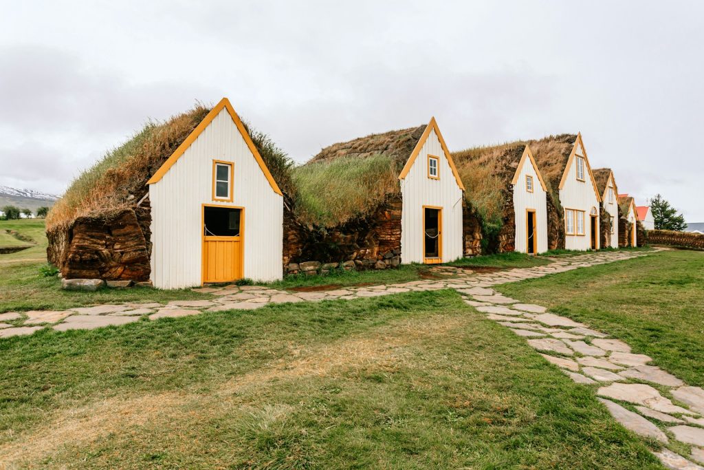the icelandic turf house museum in Iceland North