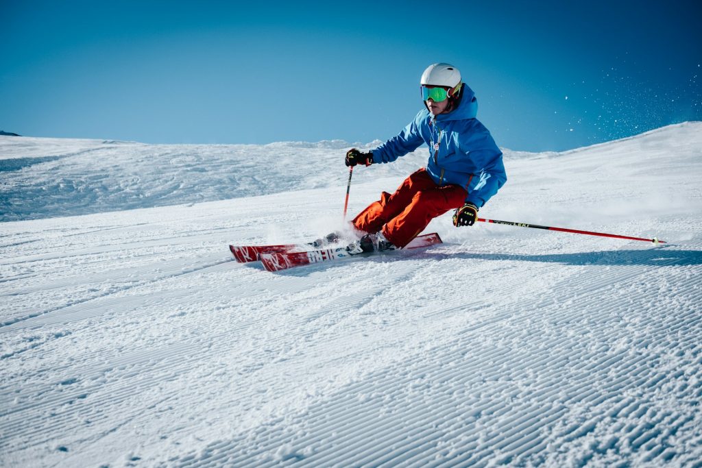 Skiing in Iceland