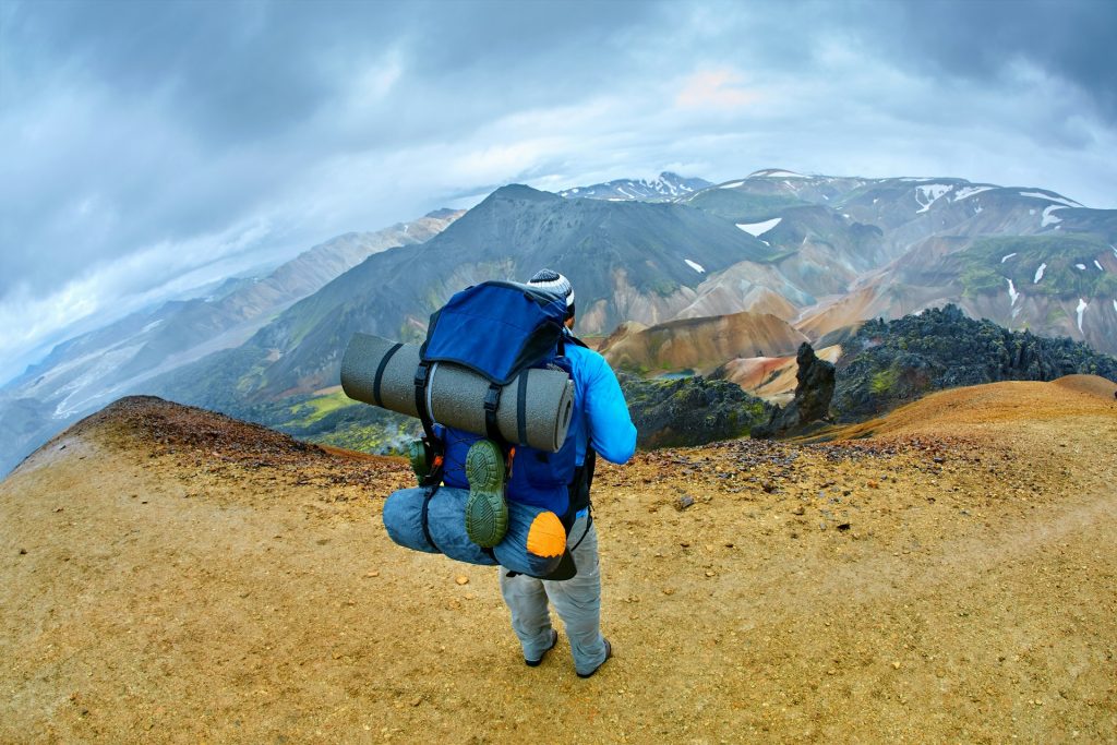 try camping in the iceland highland