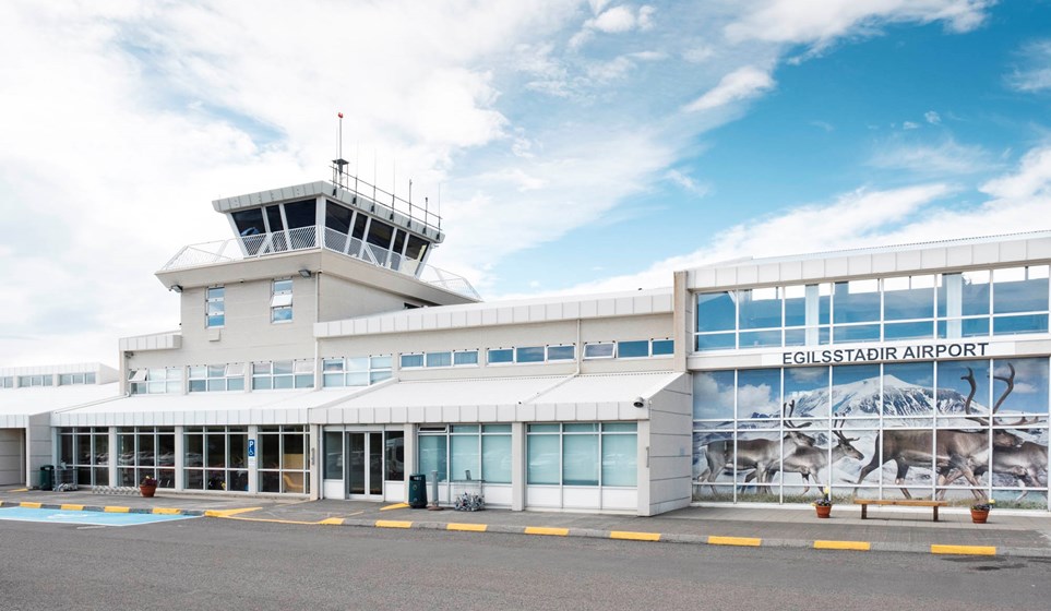 the airport in East Iceland