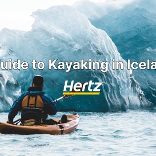 Kayak in Iceland with a rental car