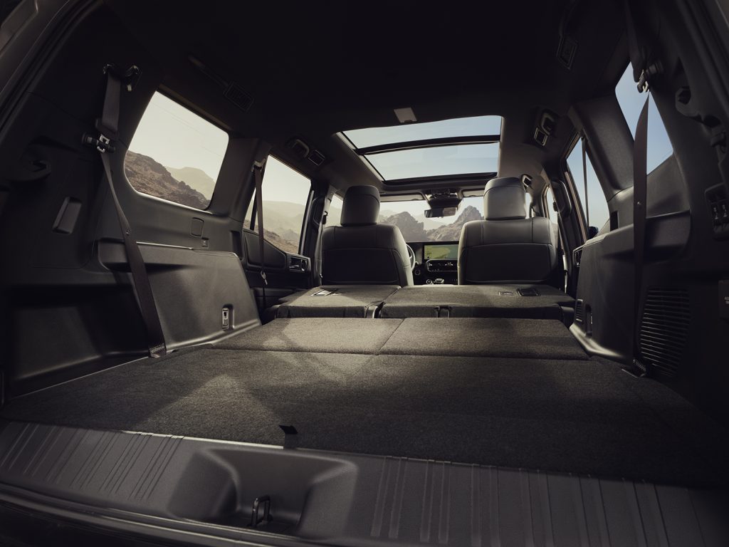 the interior  of LC 250