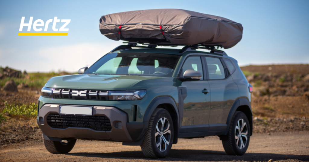 iceland 4x4 Suv with rooftop tent