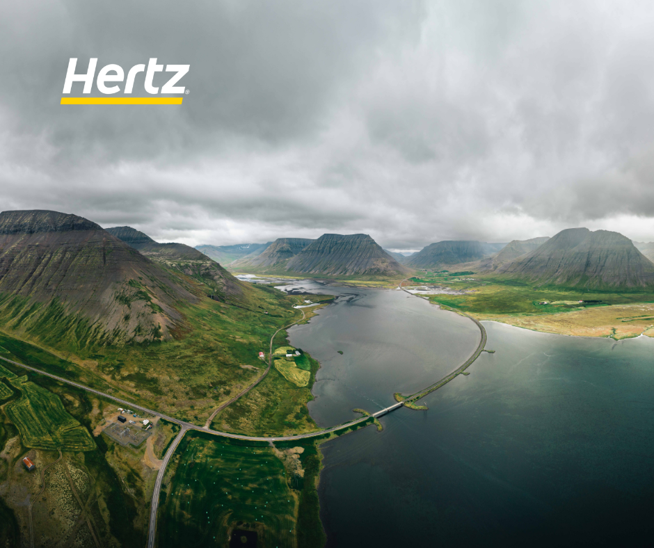summer view in Westfjords iceland