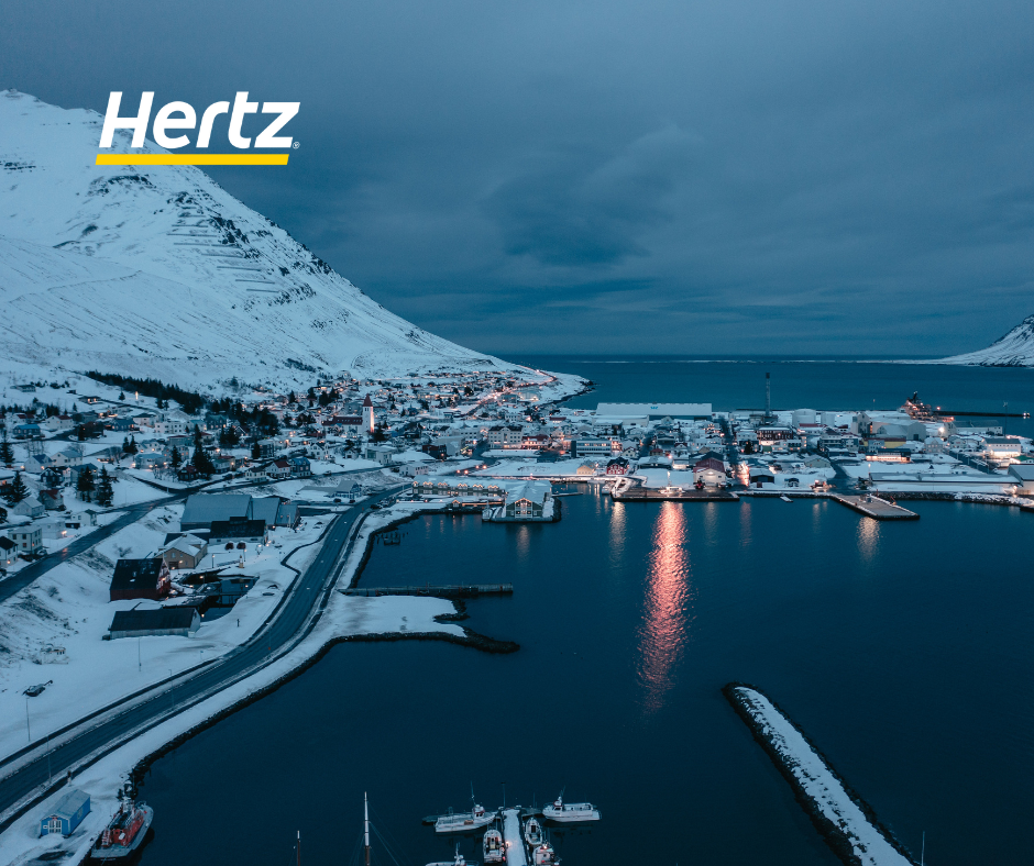 winter in Westfjords iceland