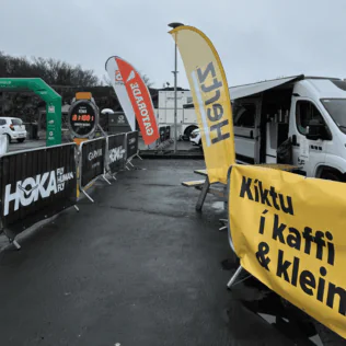 Hertz proudly sponsors running events in Iceland
