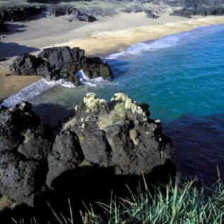 Skardsvik Beach in West iceland