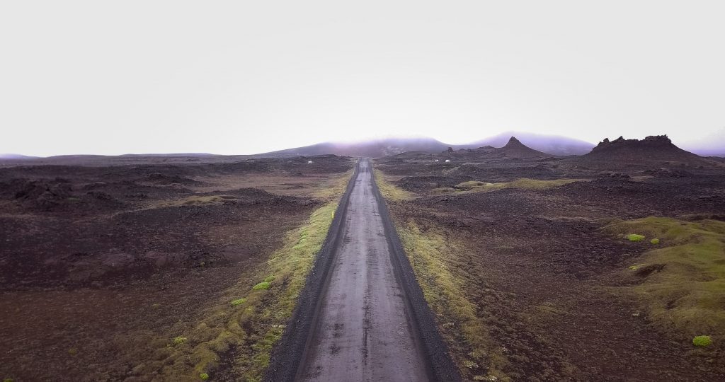 Iceland F road in summer condition