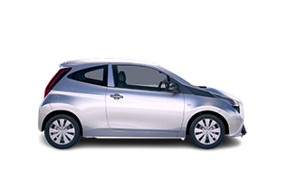 Toyota Aygo or similar| Manual| 2WD rental car in Iceland