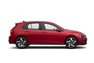 VW Golf rental car in Iceland