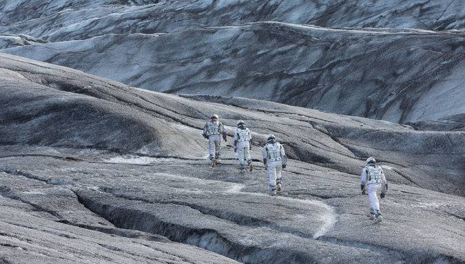 星際效應電影在冰島的冰川上取景