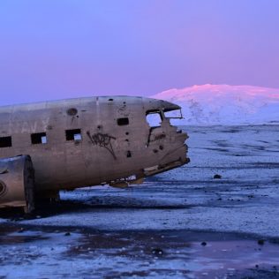 冰島最新南岸飛機殘骸景點自助旅行攻略