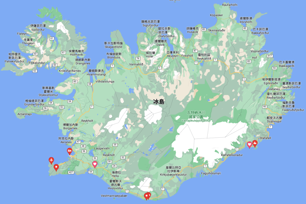 冰島自駕遊行程安排